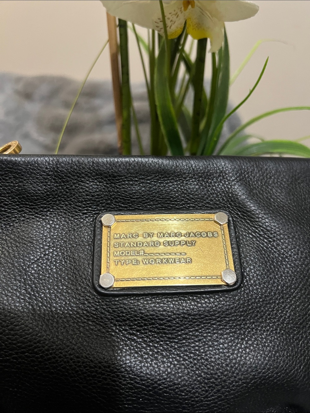Marc By Marc Jacobs Classic Q Percy Pebbled Leather Crossbody EUC retail $198 - Picture 2 of 8